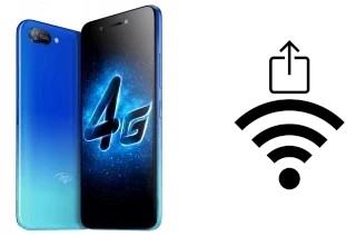 Générer un QR code avec la clé Wifi sur un itel A25 pro