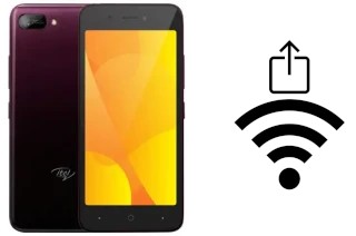 Générer un QR code avec la clé Wifi sur un itel A25