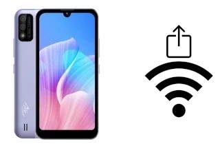 Générer un QR code avec la clé Wifi sur un itel A26