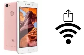 Générer un QR code avec la clé Wifi sur un itel A40