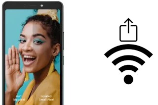 Générer un QR code avec la clé Wifi sur un itel A55