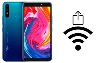 Générer un QR code avec la clé Wifi sur un itel A56 Pro