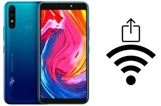 Générer un QR code avec la clé Wifi sur un itel A56