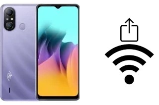 Générer un QR code avec la clé Wifi sur un itel A58 Pro