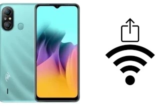 Générer un QR code avec la clé Wifi sur un itel A58