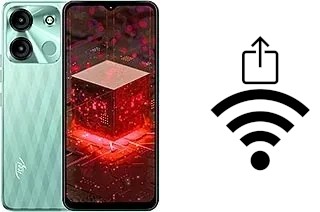 Générer un QR code avec la clé Wifi sur un itel A60s