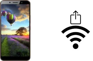 Générer un QR code avec la clé Wifi sur un itel A62