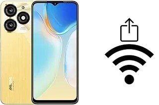 Générer un QR code avec la clé Wifi sur un itel A70