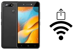 Générer un QR code avec la clé Wifi sur un itel P15