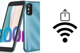 Générer un QR code avec la clé Wifi sur un itel P17