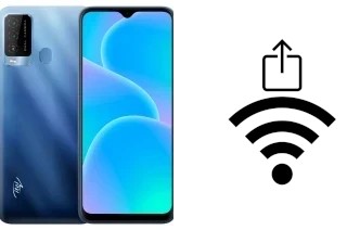 Générer un QR code avec la clé Wifi sur un itel P37 Pro