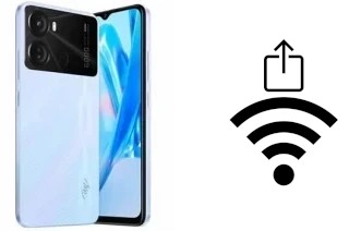 Générer un QR code avec la clé Wifi sur un itel P40