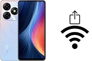 Générer un QR code avec la clé Wifi sur un itel P55