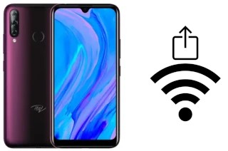 Générer un QR code avec la clé Wifi sur un itel S15 pro