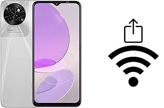 Générer un QR code avec la clé Wifi sur un itel itel S23