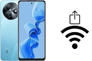 Générer un QR code avec la clé Wifi sur un itel itel S24