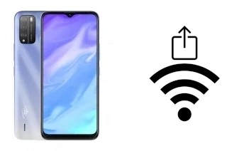 Générer un QR code avec la clé Wifi sur un itel Vision 1Pro