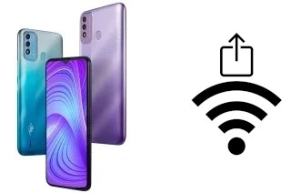 Générer un QR code avec la clé Wifi sur un itel Vision 2S