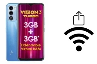 Générer un QR code avec la clé Wifi sur un itel Vision 3 Turbo