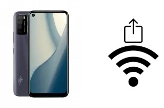 Générer un QR code avec la clé Wifi sur un itel Vision2