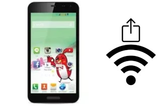 Générer un QR code avec la clé Wifi sur un JFone Alpha 3G S502