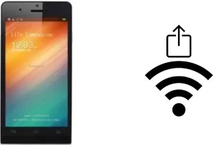 Générer un QR code avec la clé Wifi sur un Jiake P6