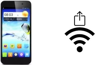 Générer un QR code avec la clé Wifi sur un JiaYu G4 Advanced