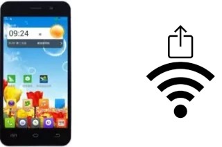 Générer un QR code avec la clé Wifi sur un JiaYu G5C