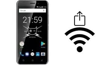 Générer un QR code avec la clé Wifi sur un Just5 Freedom C105