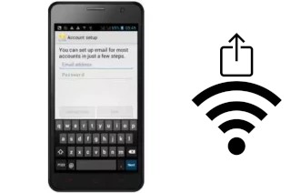 Générer un QR code avec la clé Wifi sur un JXD P200