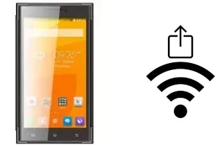 Générer un QR code avec la clé Wifi sur un Karbonn Platinum P9