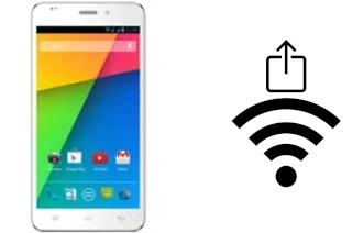 Générer un QR code avec la clé Wifi sur un Karbonn Titanium Hexa