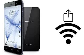 Générer un QR code avec la clé Wifi sur un Karbonn Titanium Mach Two S360