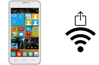 Générer un QR code avec la clé Wifi sur un Karbonn Titanium S19