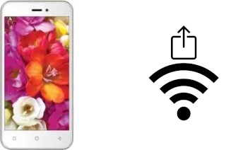 Générer un QR code avec la clé Wifi sur un Karbonn Titanium Vista 4G