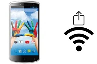 Générer un QR code avec la clé Wifi sur un Karbonn Titanium X