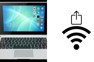 Comment générer un QR code avec le clé de sécurité réseau Wifi sur un Klipad Notebook KL2108NBE