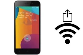 Générer un QR code avec la clé Wifi sur un KN-Mobile KN Mobile H03