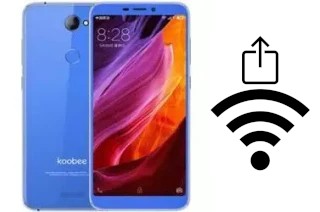 Générer un QR code avec la clé Wifi sur un Koobee S509