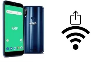 Générer un QR code avec la clé Wifi sur un Krip K57 4G LTE