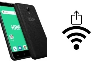 Comment générer un QR code avec le mot de passe Wifi sur un Krip K5m