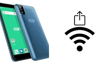 Comment générer un QR code avec le mot de passe Wifi sur un Krip K6b