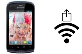 Générer un QR code avec la clé Wifi sur un Kyocera Hydro C5170