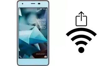 Générer un QR code avec la clé Wifi sur un Kyocera Digno A