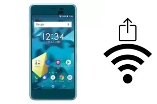 Générer un QR code avec la clé Wifi sur un Kyocera Digno J