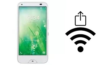 Générer un QR code avec la clé Wifi sur un Kyocera Digno W