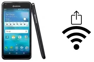 Générer un QR code avec la clé Wifi sur un Kyocera Hydro Shore