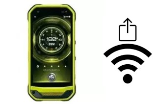 Générer un QR code avec la clé Wifi sur un Kyocera Torque G03