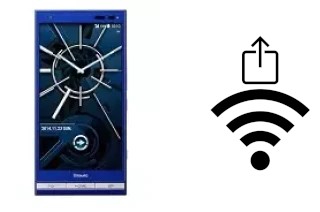 Générer un QR code avec la clé Wifi sur un Kyocera Urbano V01