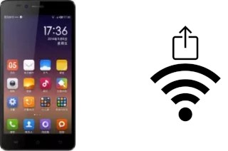 Générer un QR code avec la clé Wifi sur un Landvo L500S